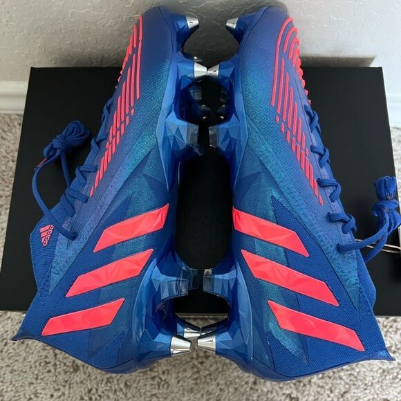 Adidas Predator Edge .1 SG Soft Ground Soccer Cleats Blue - Picture 9 of 15